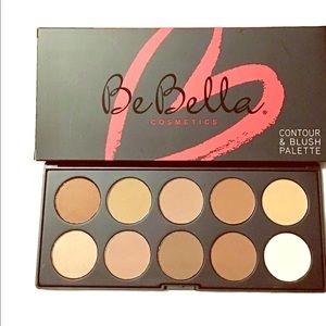 Be Bella Cosmetics Contour & Blush Palette